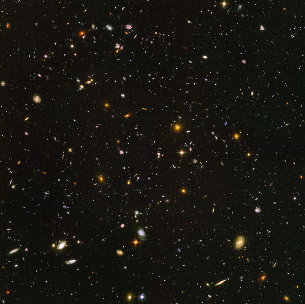 Veritable image de galaxies vues par Hubble !!!!