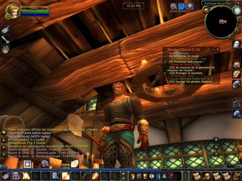 Mon paladin over